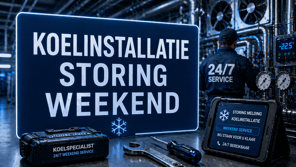 koelinstallatie storing weekend