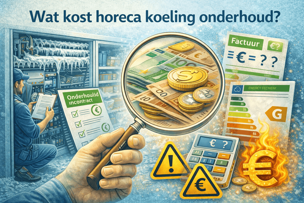 wat kost horeca koeling onderhoud?