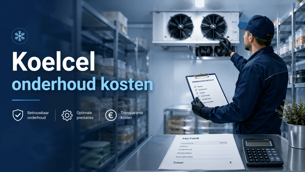 Restaurant koelcel onderhoud