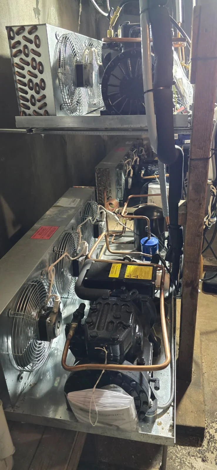 Vriescel compressor onderhoud