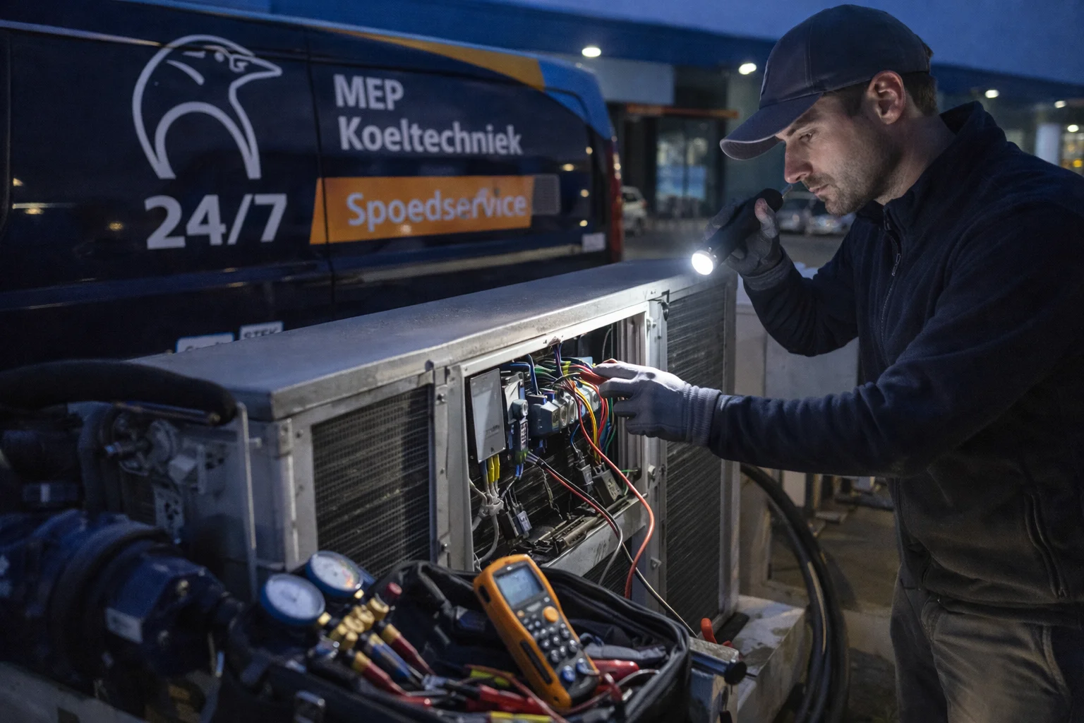 Koelsysteem werkt niet