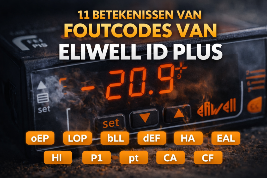 11 betekenissen van foutcodes van Eliwell ID Plus 2 11 betekenissen van foutcodes van Eliwell ID Plus