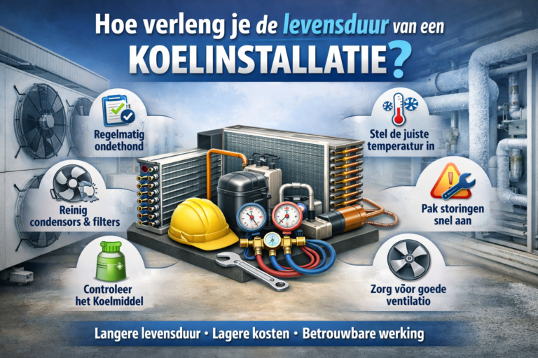 hoe verleng je de levensduur van een koelinstallatie? 3 hoe verleng je de levensduur van een koelinstallatie?
