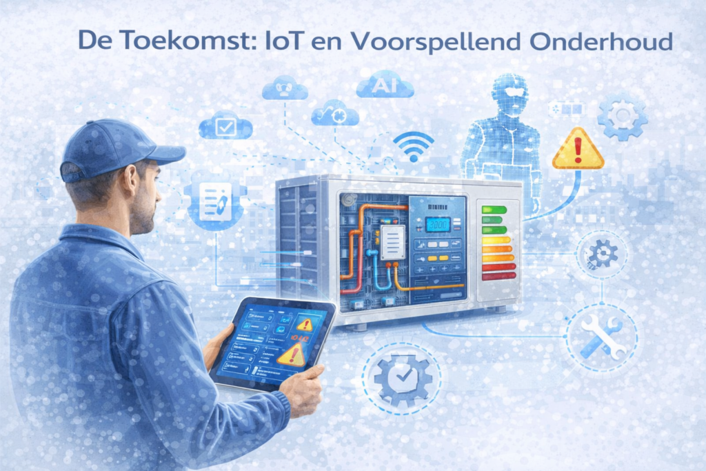 hoe verleng je de levensduur van een koelinstallatie? 10 De Toekomst: IoT en Voorspellend Onderhoud