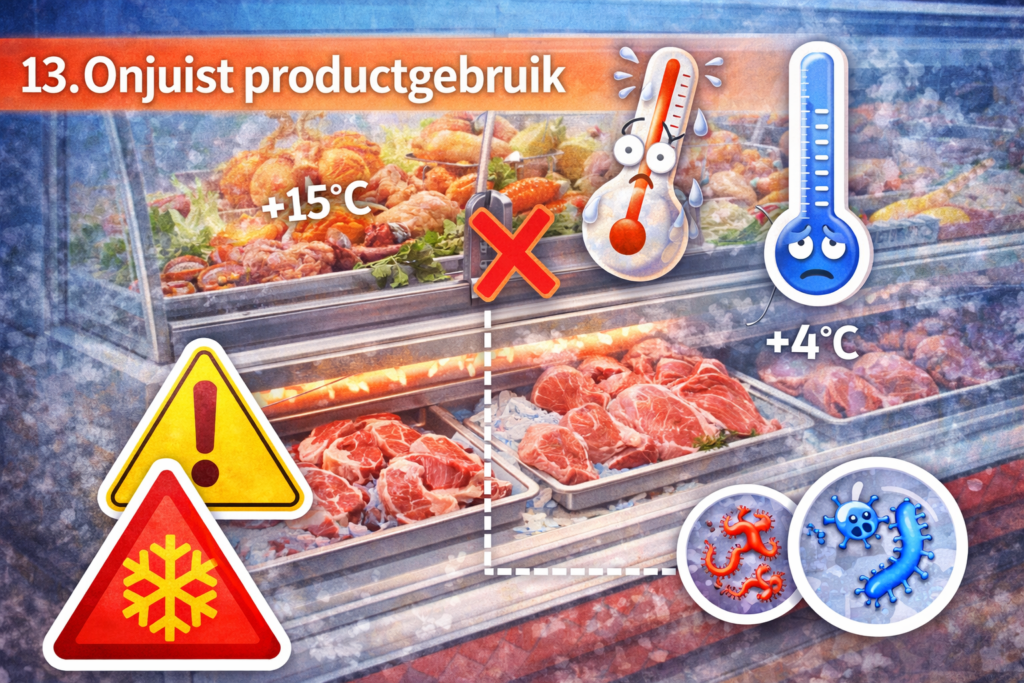 Waarom bevriest mijn koeltoonbank? 15 oorzaken, oplossingen en slimme preventietips 16 Onjuist productgebruik
