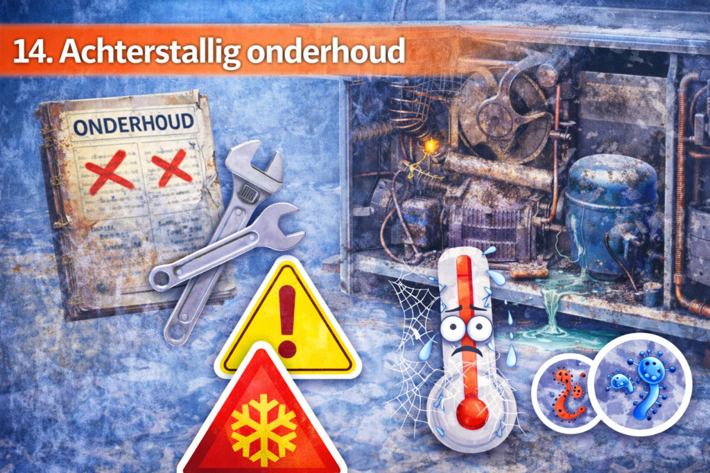 Waarom bevriest mijn koeltoonbank? 15 oorzaken, oplossingen en slimme preventietips 17 Achterstallig onderhoud