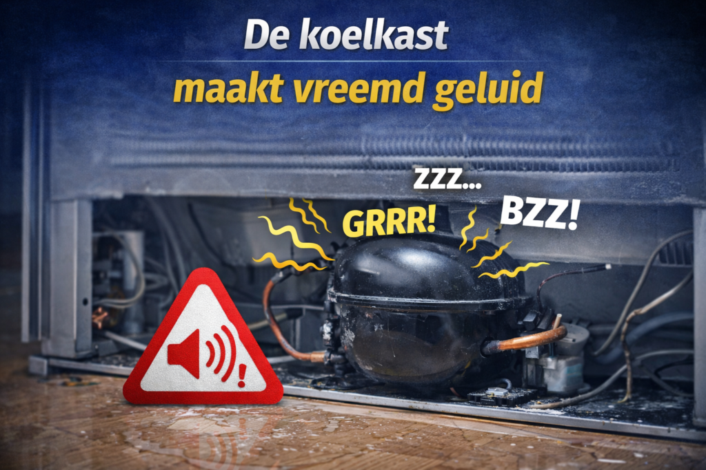 Reparatie horeca koelkasten 6 De koelkast maakt vreemd geluid