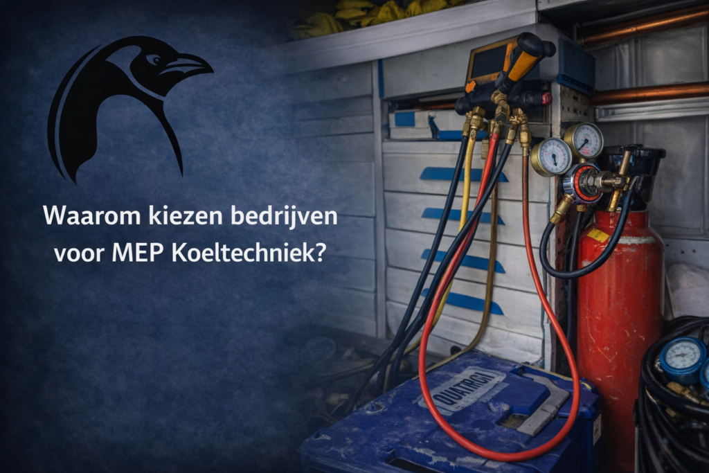 Gaslekkage commerciële koeling 10 Waarom kiezen bedrijven voor MEP Koeltechniek?