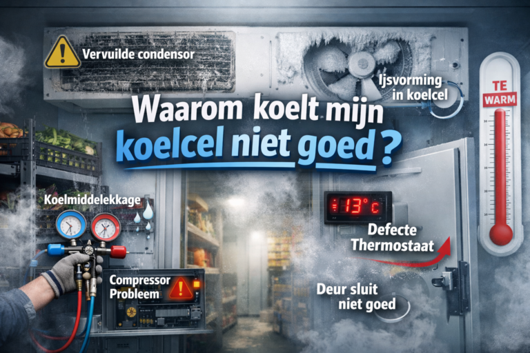Waarom koelt mijn koelcel niet goed? 7 oorzaken en oplossingen 6 Waarom koelt mijn koelcel niet goed?