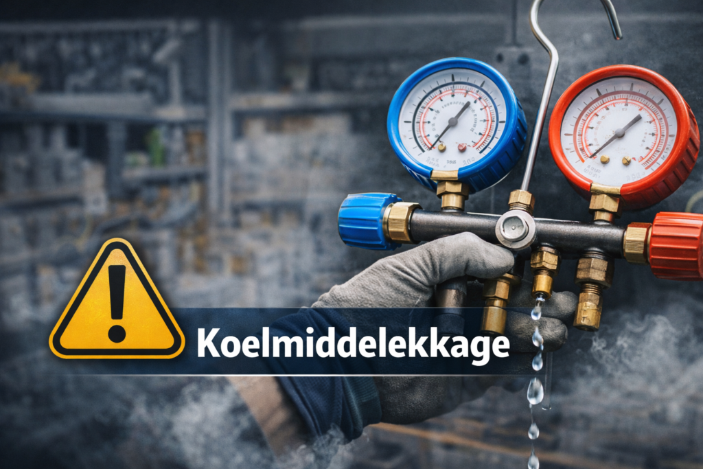 Koelmiddellekkage