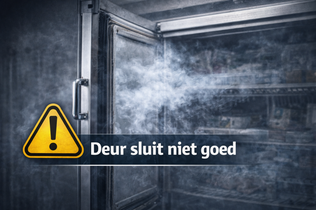 Deur sluit niet goed