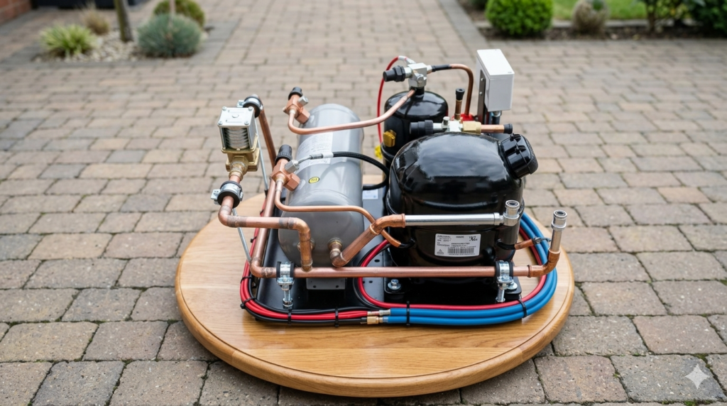 Waarom wordt een luchtgekoelde condensor soms vervangen?