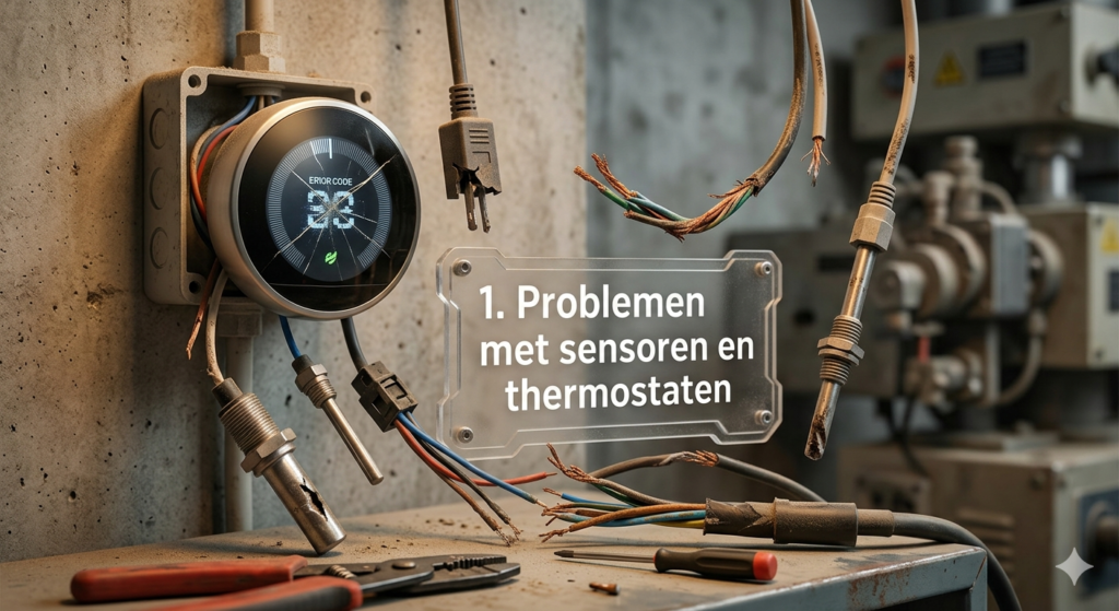 6 oorzaken van temperatuursschommelingen in horeca koeling 3 Problemen met sensoren en thermostaten