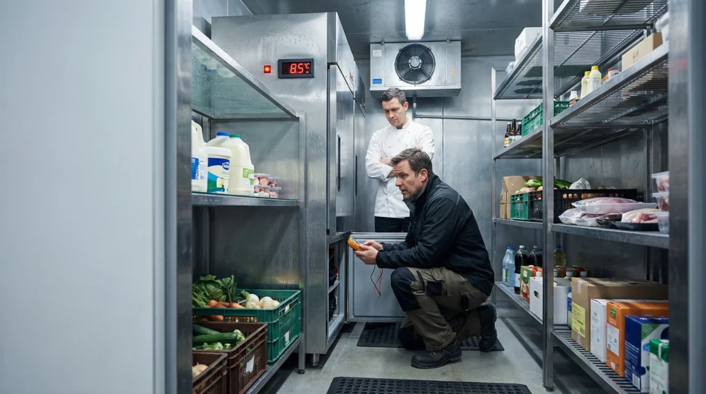 1. Koelcel wordt niet koud genoeg (Onvoldoende Koeling)