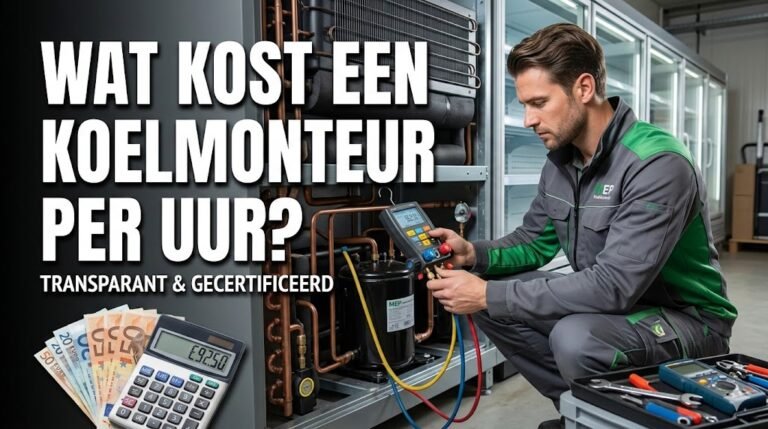 Wat kost een koelmonteur per uur?