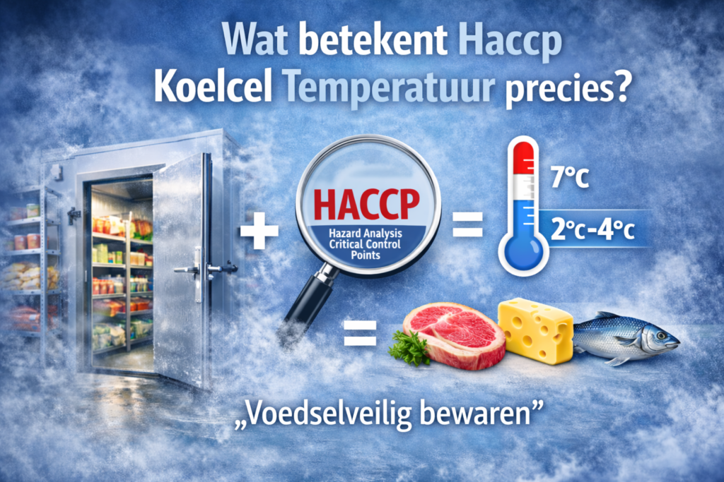 Wat betekent Haccp koelcel temperatuur precies?