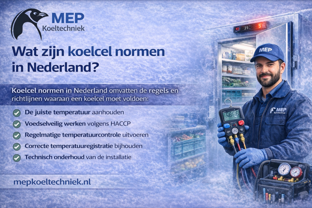 Wat zijn koelcel normen in Nederland?