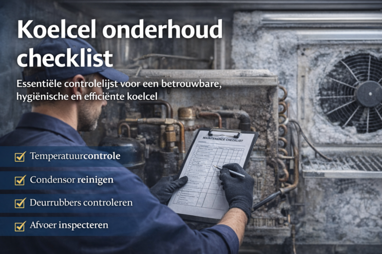 koelcel onderhoud checklist