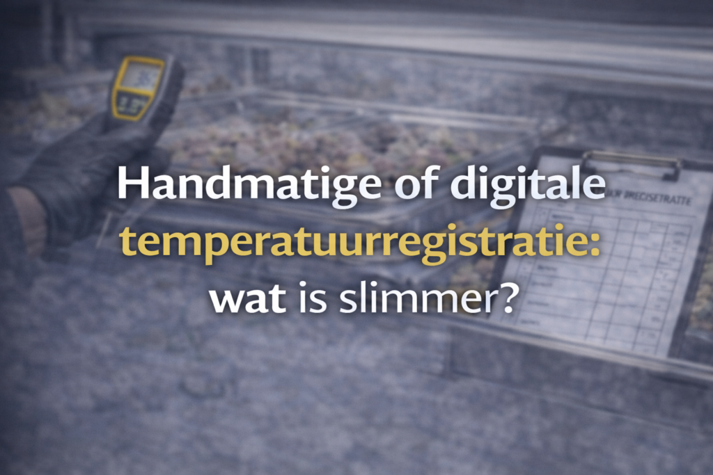 Handmatige of digitale temperatuurregistratie: wat is slimmer?