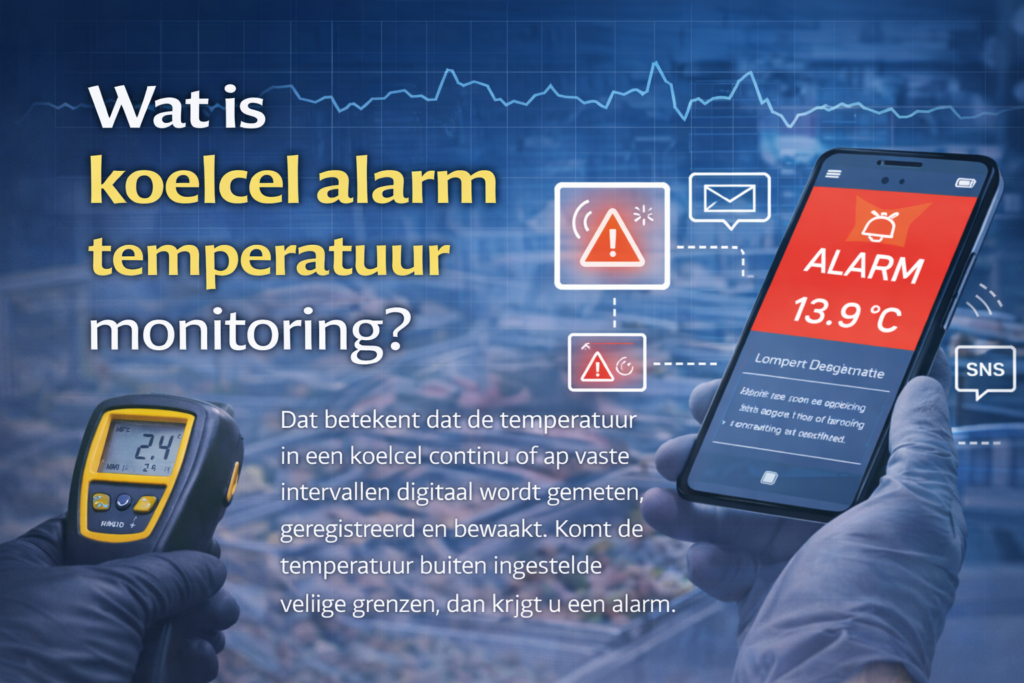 Wat is koelcel alarm temperatuur monitoring?