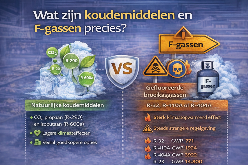 Welke regels gelden voor koudemiddelen en F-gassen in 2026?