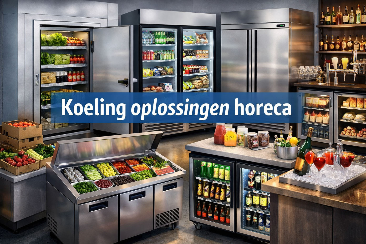 Koeling oplossingen horeca: 7 concrete oplossingen voor storingen, productverlies en hoge energiekosten 1 Koeling oplossingen horeca
