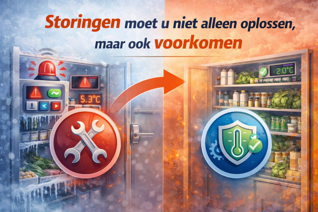 Koeling oplossingen horeca: 7 concrete oplossingen voor storingen, productverlies en hoge energiekosten 5 Storingen moet u niet alleen oplossen, maar ook voorkomen