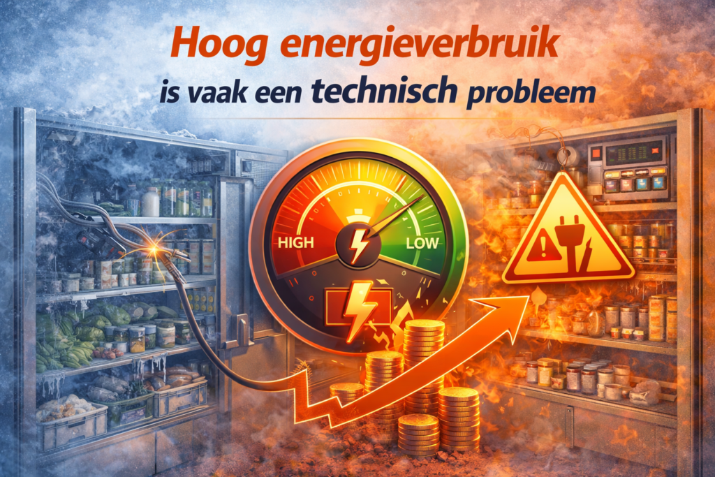 Koeling oplossingen horeca: 7 concrete oplossingen voor storingen, productverlies en hoge energiekosten 6 Hoog energieverbruik is vaak een technisch probleem