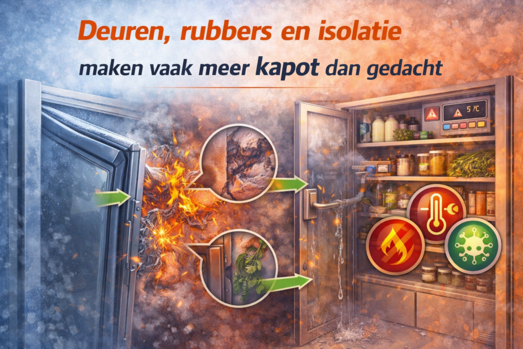 Koeling oplossingen horeca: 7 concrete oplossingen voor storingen, productverlies en hoge energiekosten 7 Lawaai en trillingen zijn waarschuwingssignalen