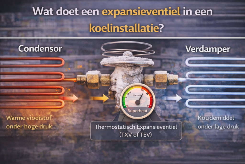 Wat zijn de meest voorkomende expansieventiel defect symptomen?