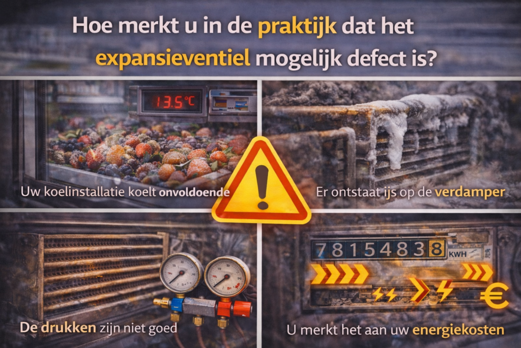 4. Welke oorzaken zitten vaak achter een defect expansieventiel?