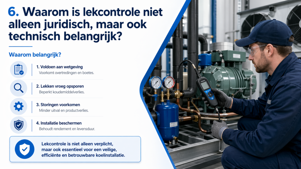 Waarom is lekcontrole niet alleen juridisch, maar ook technisch belangrijk?