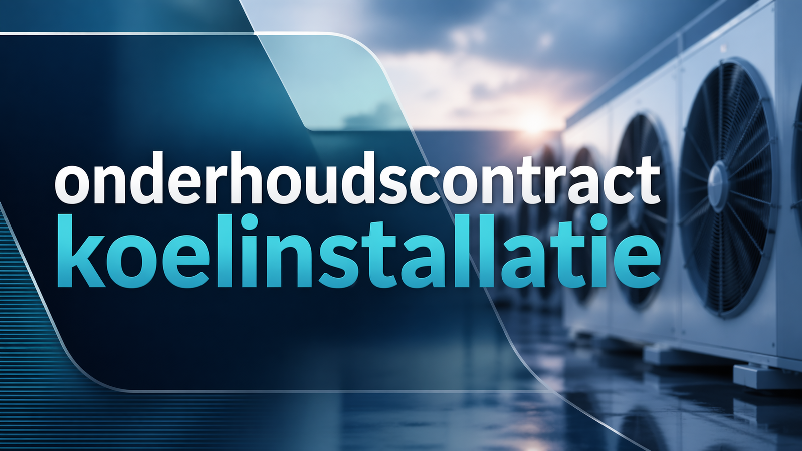 onderhoudscontract koelinstallatie