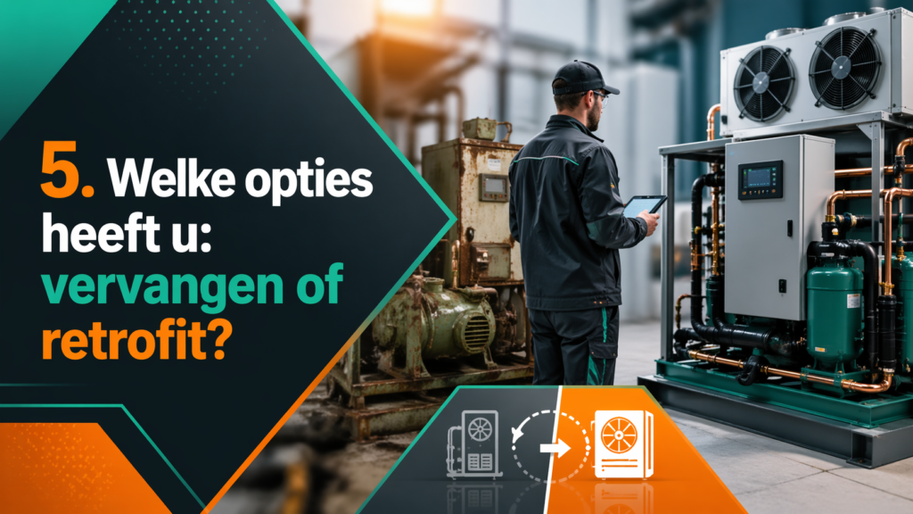 Welke opties heeft u: vervangen of retrofit?