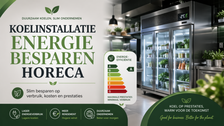 koelinstallatie energie besparen horeca