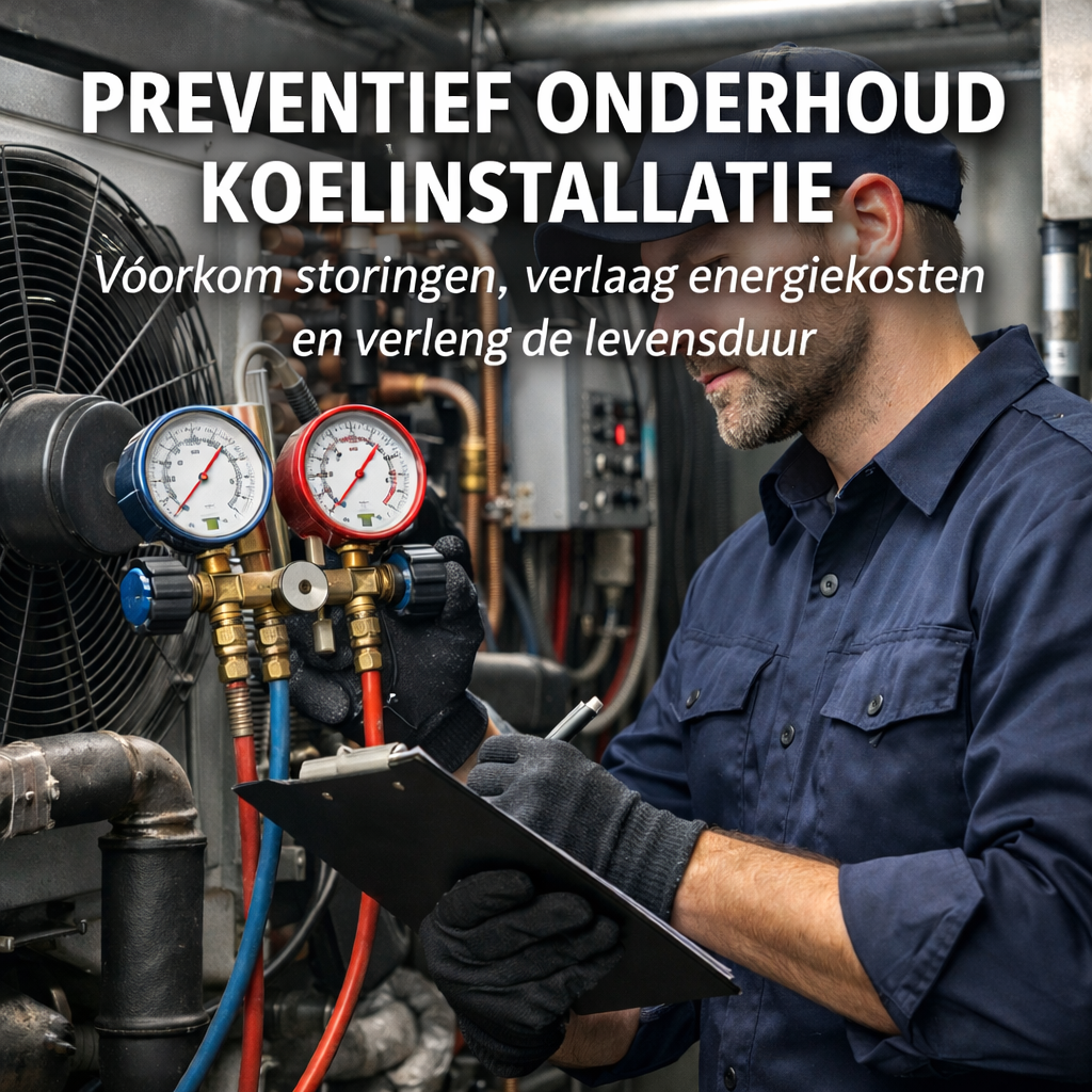 preventief onderhoud koelinstallatie