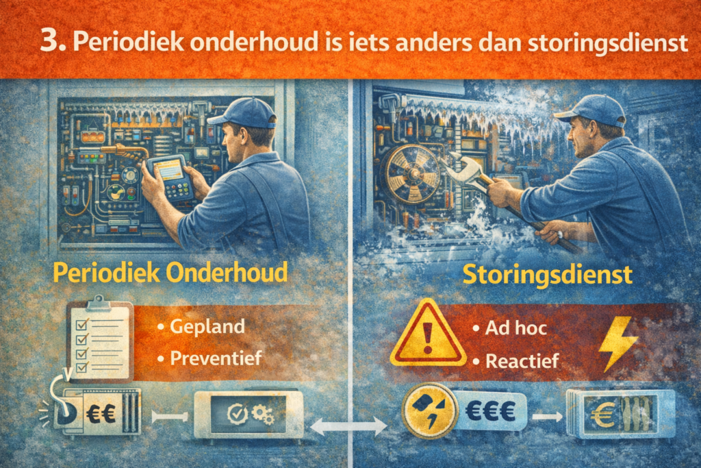 Het type installatie bepaalt de onderhoudskosten