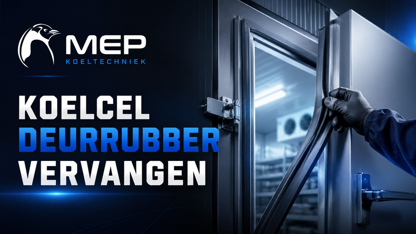 koelcel deurrubber vervangen