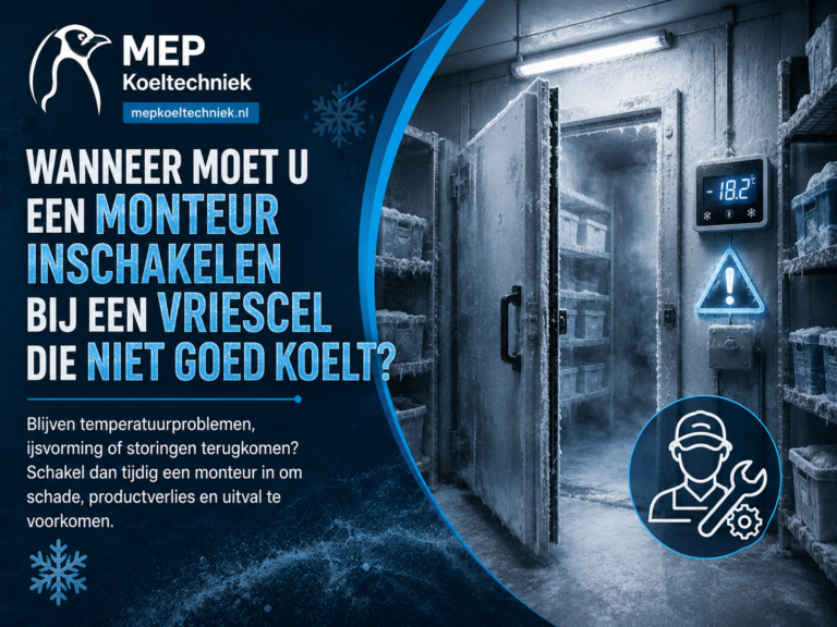 koelcel alarm werkt niet