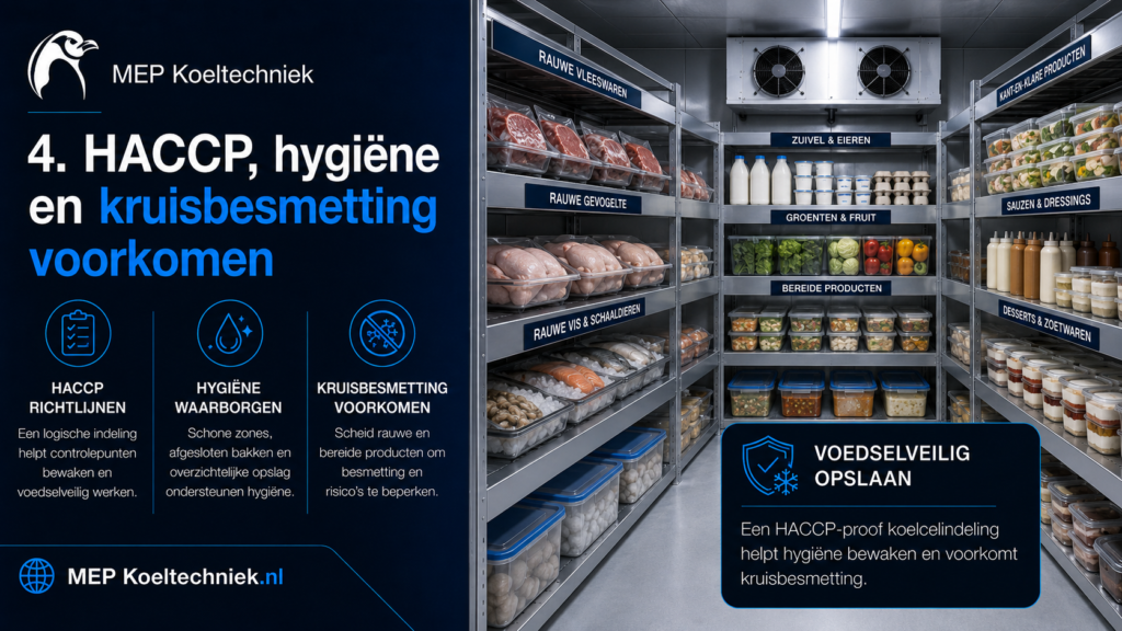 HACCP, hygiëne en kruisbesmetting voorkomen