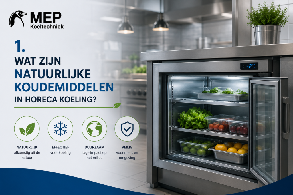 natuurlijke koudemiddelen horeca 2 Wat zijn natuurlijke koudemiddelen in horeca koeling?